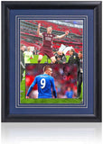 Jamie Vardy Leicester City Hand Signed Photograph Presentation AFTAL COA