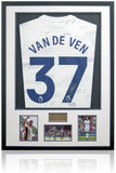 Micky van de Ven Tottenham Hotspur Hand Signed Football Shirt AFTAL COA