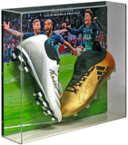 Lucas Moura and Dele Alli Tottenham Hotspur Hand Signed Football Boot Presentation COA