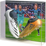 Lucas Moura and Dele Alli Tottenham Hotspur Hand Signed Football Boot Presentation COA