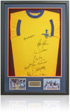 Arsenal 1971 Double Winners Squad LED Lit Shirt Hand Signed by 8 COA