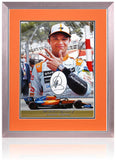 Lando Norris Formula 1 Racing Driver Hand Signed McLaren F1 Presentation COA