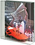 Yves Bissouma Tottenham Hotspur Europa League Winner Hand Signed Football Boot Display COA