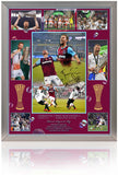 Tomas Soucek West Ham Hand Signed Europa Conference League Montage COA