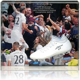 Said Benrahma West Ham United Hand Signed Europa Conference League Display COA