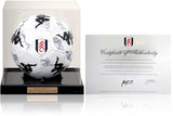 Fulham F.C. 2011/12 Squad Hand Signed Ball Football in Display Official FFC COA