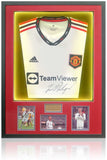 Marcus Rashford Manchester United Hand Signed LED Lit Football Shirt AFTAL COA