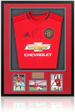 Bruno Fernandes Manchester United Hand Signed LED Lit Football Shirt AFTAL COA