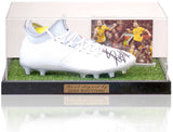 Joao Moutinho Wolverhampton Wanderers Hand Signed Football Boot Display COA