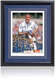 Vinnie Jones Leeds United Hand Signed 23x19inch Framed Montage AFTAL COA