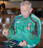 Peter Reid Hand Signed Everton 12x8'' Photograph AFTAL COA
