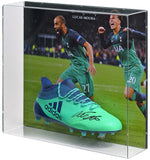Lucas Moura Tottenham Hotspur Hand Signed Football Boot Presentation COA