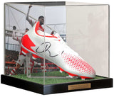 Thomas Partey Arsenal Hand Signed Football Boot Presentation AFTAL COA