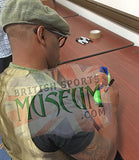 Ian Wright Arsenal Hand Signed Football Boot Presentation AFTAL COA
