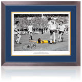Charlie George Arsenal Legend Hand Signed 1971 FA Cup 23x19inch Framed Photograph COA