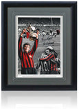 Tony Book and Neil Young Manchester City 1969 FA Cup Hand Signed 16x12" Montage COA