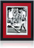 Pat Crerand Manchester United Legend Hand Signed 16x12'' Montage AFTAL COA
