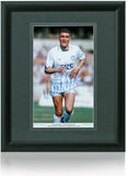 Vinnie Jones Hand Signed 16x12'' Framed Leeds United Photograph Photo COA