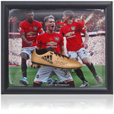 Scott McTominay Manchester United Hand Signed Football Boot Dome Presentation COA