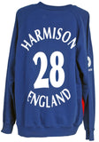 Steve Harmison MBE Retro Match Worn England ODI Shirt Cricket Sweater AFTAL COA