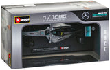 Nico Rosberg Hand Signed Bburago 1/18 Mercedes Formula 1 Race Car AFTAL COA