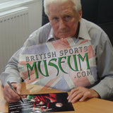 Tony Book Manchester City Legend Hand Signed 16x12'' Photograph AFTAL COA