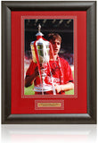 Nigel Jemson Nottingham Forest Legend Hand Signed 12x8'' Photograph AFTAL COA