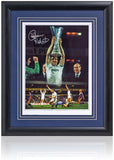 Graham Roberts Tottenham Hotspur Legend Hand Signed 16x12'' Montage COA