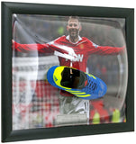 Ryan Giggs Manchester United Hand Signed Dome Boot Presentation AFTAL COA
