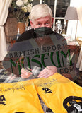 Steve Bull & McCalliog Hand Signed Wolverhampton Wanderers Wolves Shirt AFTAL COA