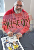 Neil Ruddock Tottenham Hotspur Legend Hand Signed 16x12'' Montage COA