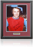 Bryan Pop Robson West Ham United Legend Hand Signed 16x12'' Photograph AFTAL COA