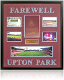 Sir Geoff Hurst MBE Hand Signed West Ham Farewell Boleyn Programme AFTAL COA
