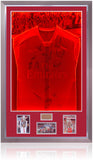 Arsenal F.C. LED FA Cup Winners 2016-17 Official Home Shirt Hand Signed By 18
