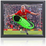 Paul Scholes Hand Signed Manchester United Football Boot Presentation COA