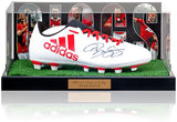 Ryan Giggs Manchester United Hand Signed Football Boot Presentation AFTAL COA