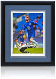 Timo Werner Hand Signed Chelsea F.C. Montage Display AFTAL COA