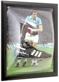 Trevor Brooking West Ham United Hand Signed Football Boot Dome Presentation COA