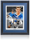 Roy Bentley Chelsea Legend Hand Signed 16x12'' Montage AFTAL Photo COA