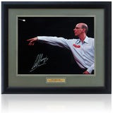 Co Stompe Darts Professional Hand Signed 16x12'' Photograph AFTAL COA