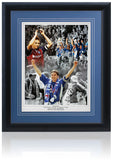 Matt Holland Ipswich Town Legend Hand Signed 16x12'' Montage AFTAL COA