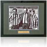 Moncur and MacDonald Hand Signed Newcastle United 10x8'' Photograph AFTAL COA