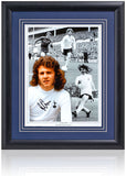 Alfie Conn Tottenham Hotspur Legend Hand Signed 16x12'' Montage COA