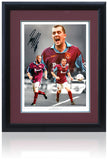 Julian Dicks West Ham United Legend Hand Signed 16x12'' Montage AFTAL COA