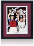 Billy Bonds West Ham United Legend Hand Signed 23x19" Framed FA Cup Montage COA