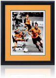 Steve Bull Wolverhampton Wanderers Hand Signed 16x12'' Wolves Montage COA