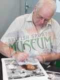 Alfie Conn Tottenham Hotspur Legend Hand Signed 16x12'' Montage COA
