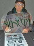 John Watson Formula 1 Racing legend Hand Signed F1 16x12'' Montage AFTAL COA