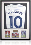 James Maddison Tottenham Hotspur Hand Signed Football Shirt AFTAL COA