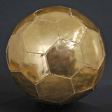 New Ballon D'or Style Gold PU Leather-Look 32 Panel Ball Size 5 Football